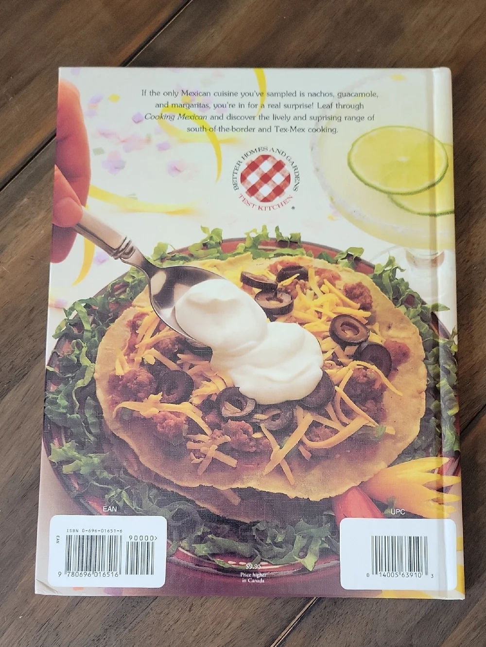 Better Homes And Gardens COOKING MEXICAN Recipe Book